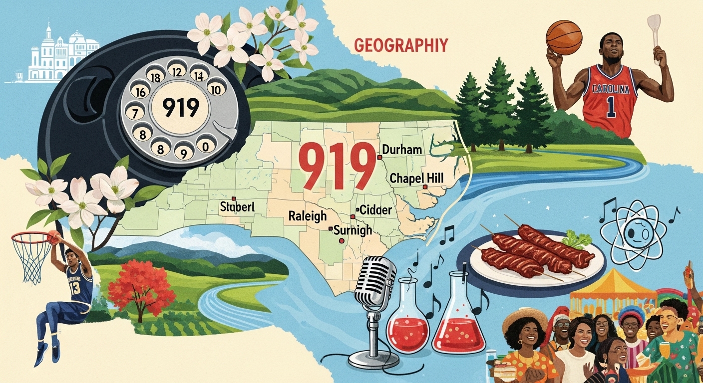 919 Area Code