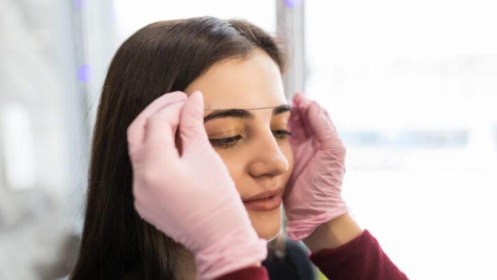 Eyebrow Threading